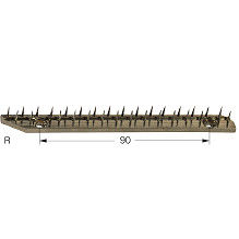 kaufen Gelbe Stenter-Maschine Pin Bar Pin Plate Babcock Stenter-Maschinen-Ersatzteile online manufacture