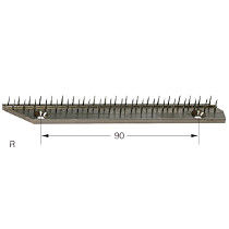 kaufen Bruckner Stenter-Maschinen-Stiftstange Pin Plate Vernickelung Stenter Ersatzteile online manufacture