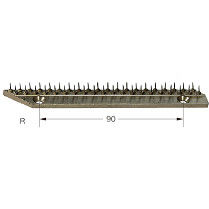kaufen Nickel Stenter-Maschinen-Stiftstange Wakayama Machine Stenter Parts Pin Plate Online-Herstellung