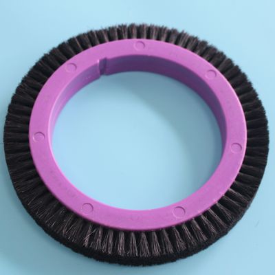 kaufen Stenter-Maschine zerteilt Stentex-Teile bürsten Rad 122mm innere Dia Plastic Body Nylon Hair online manufacture