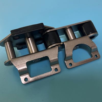 kaufen Babcock Stenter-Maschinen-Teil-Edelstahl-Material-Kettenglied-Raffineur-Teil-Kohlenstoff, der Auflage schiebt online manufacture