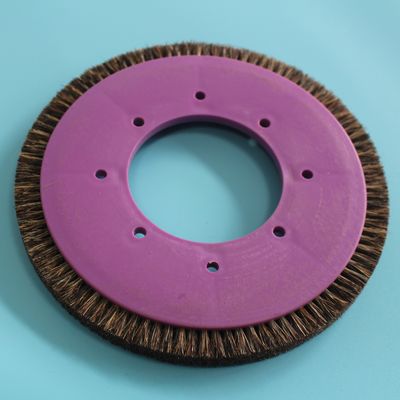 kaufen Plastikkörper-Borsten-Schwein-Haar Stenter-Maschinen-Teil-Bürsten-Rad fertigte besonders an online manufacture