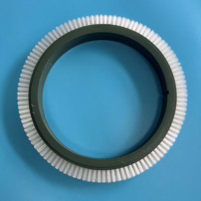 kaufen 122 inneres Dia Stenter Machine Parts Brush Rad-Grün-Plastikkörper-weißes Nylonhaar-gute Qualität online manufacture