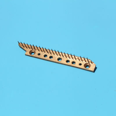kaufen Japan Hirano Veredelungssetzmaschine Teile Stenter Pin Bar Pin Platte Messing Platte Kohlenstoffstahl Nadel online manufacture