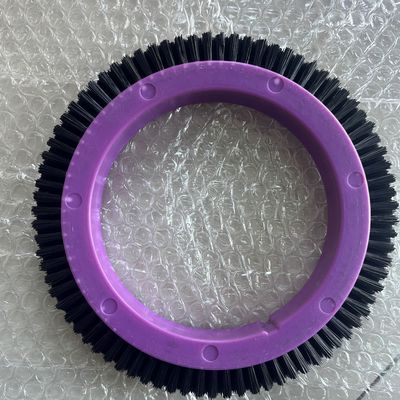 kaufen Stenter-Maschine Teile Stentex-Setting-Maschine Bürstenrad 122 Modell Nylon-Haar lila Körper online manufacture