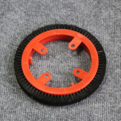 kaufen Stentermaschine Teile Krantz Veredelungsmaschine K10 Typ Bürstenrad Rot Kunststoffkörper Schwarzes Bürstenrad online manufacture