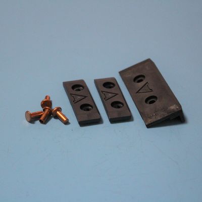 kaufen Komponenten für Textilmaschinen Artos Stenter Schiebepad Carbon Peek Pad A Set einschließlich Kupferniete online manufacture