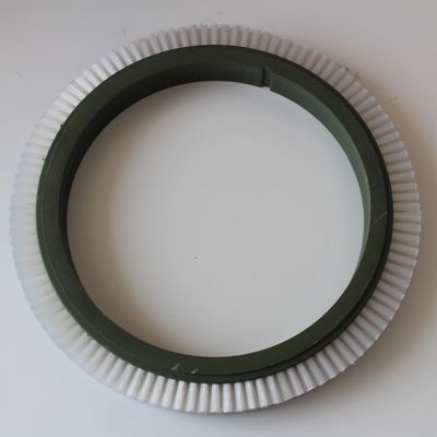 kaufen Stenter-Maschine Teile Monforts Veredelung Ersatzteile Bürstenrad 167mm Inner Dia Schwarz Bristle Schweinehaar online manufacture