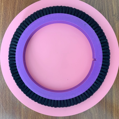 kaufen Stentex Stenter Brush Wheel 122mm Diameter Purple Plastic Body Black Bristle Pig Hair Online-Herstellung