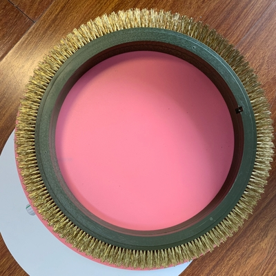 kaufen Finishing Machine Parts Ehwha Stenter Brush Green Plastic Body Copper Material Hair Good quality Online-Herstellung