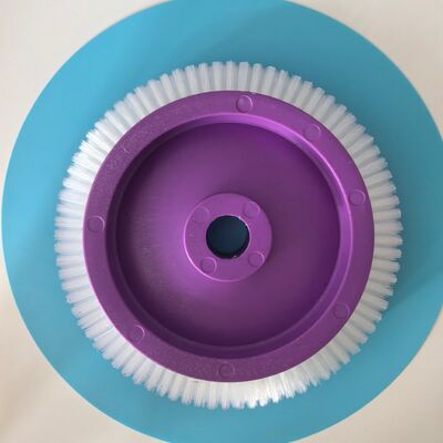 kaufen Stenter Bürstenrad Monforts Veredelungsmaschine Ersatzteile 22/26mm Inner Dia Lila Farbe Körper Online-Herstellung