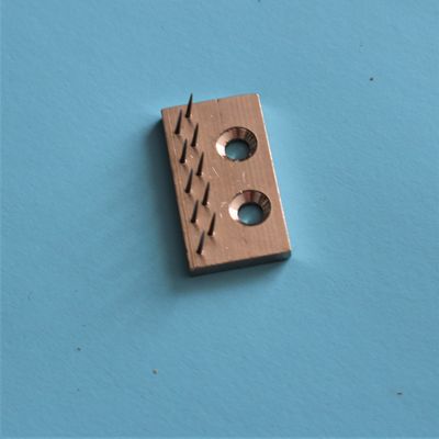 Nicht-Standard-Textilveredelungsmaschine Teile Stenter-Stift-Stäbe Maßnahme Kupfer-V3m-Nadel
